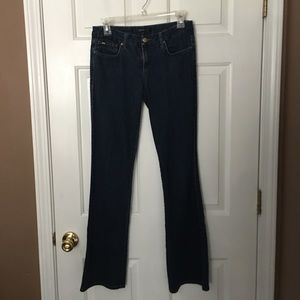 Joes Womens Jeans Size 28 Bootcut Honey Fit Dark Wash Low Rise Denim 32” Inseam.